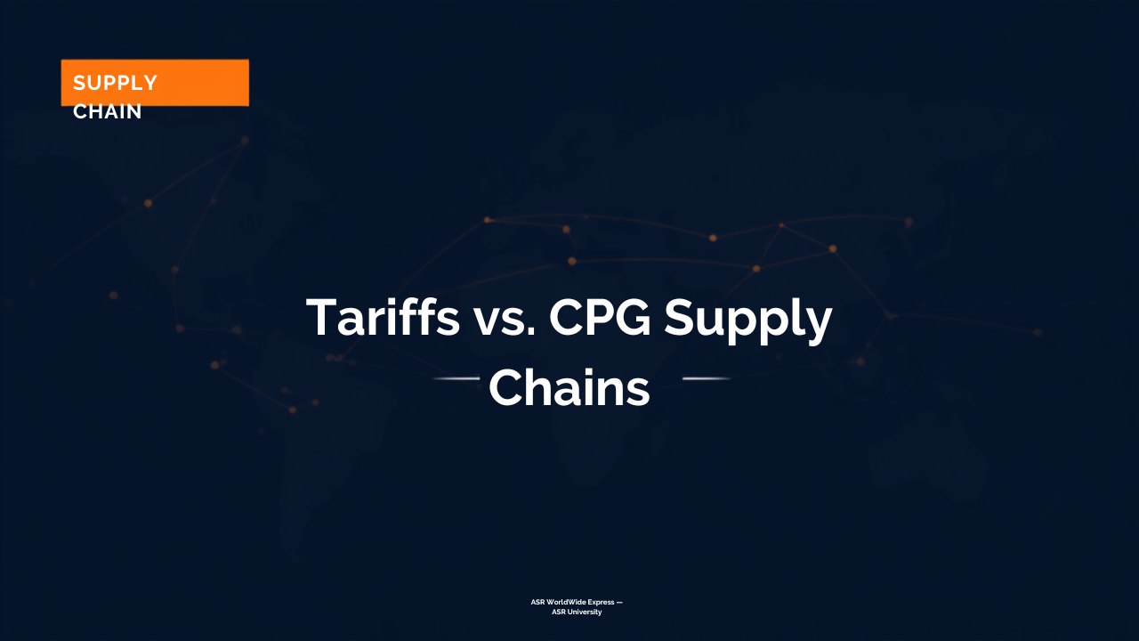 How 2026 Tariffs Are Reshaping CPG Supply Chains